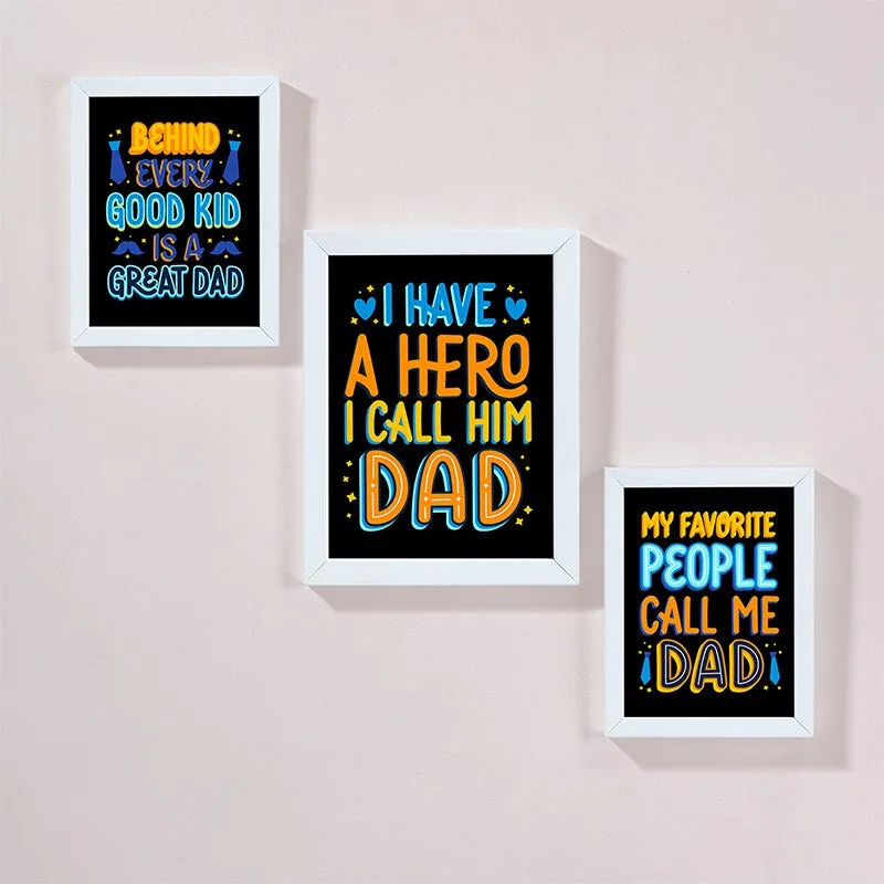 Hero Dad Wall Art - Set Of Three media 5