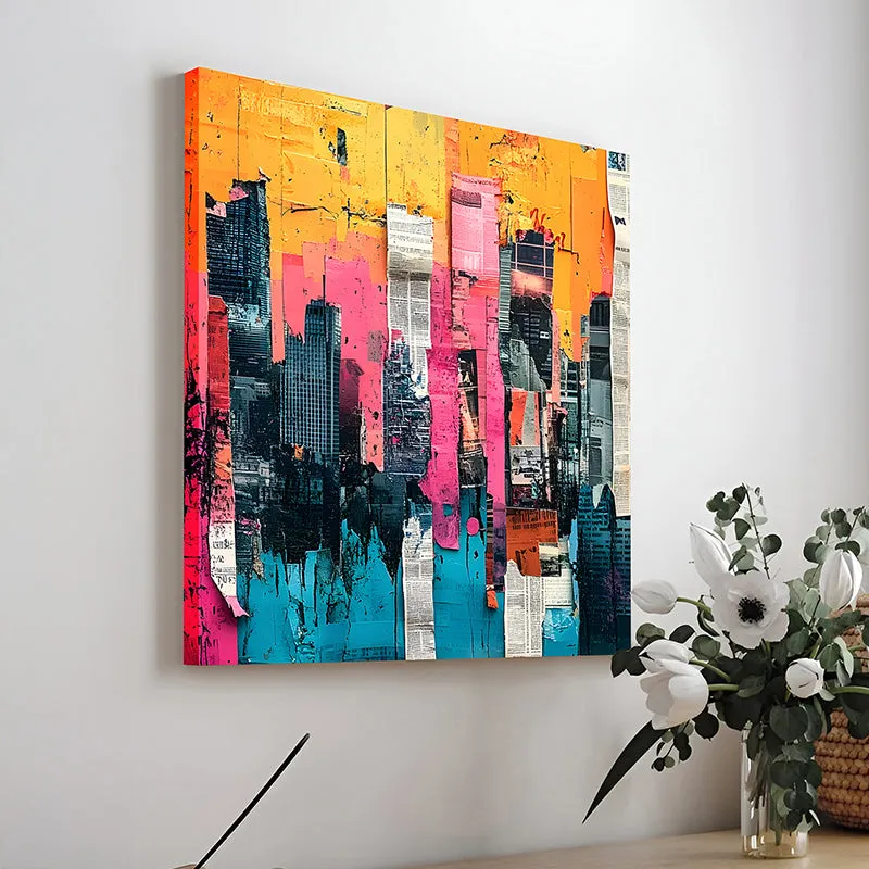 Technicolor City Wall Art media 4