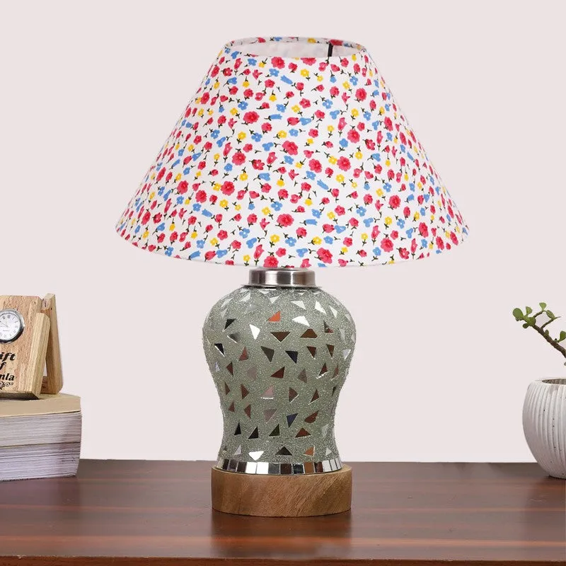 Liora Fleura Arbor Wooden Table Lamp - Multicolor media 3