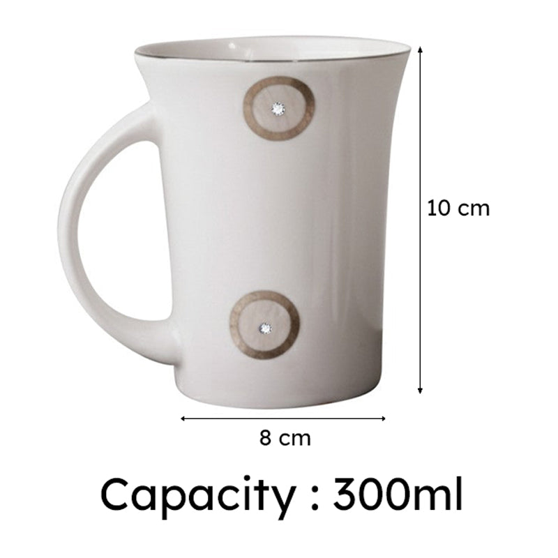 Brewen Bone China Coffee Mug (300 mL) media 7