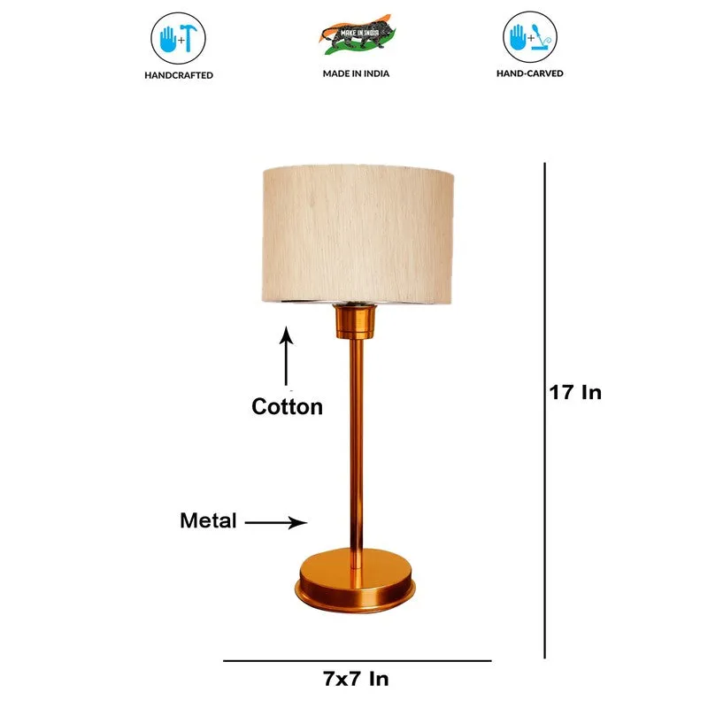 Kavira Zilo Metal Table Lamp - OffWhite media 8