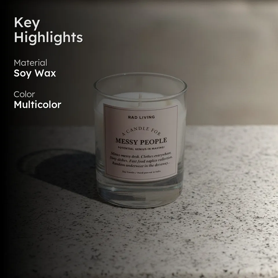 Messy People - Real Life Scented Candle media 2