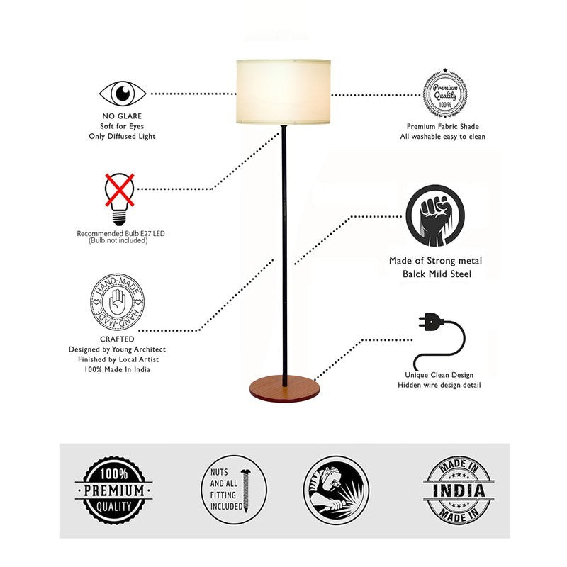 EternaBeam Luxury Metal Floor Lamp media 8