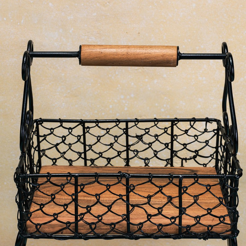 Two-Tier Metal Fruit Basket media 7