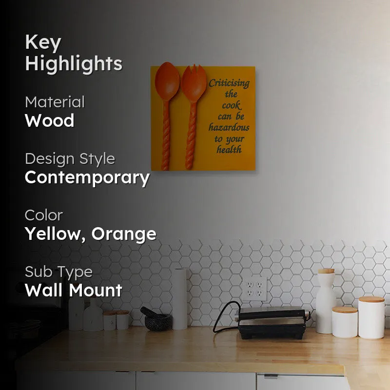 Chief Chef Wooden Wall Accent media 2