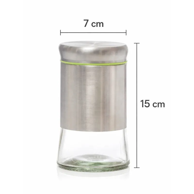 Pure Pantry Stainless Steel Jar (550 mL Each) - Set Of Three media 7
