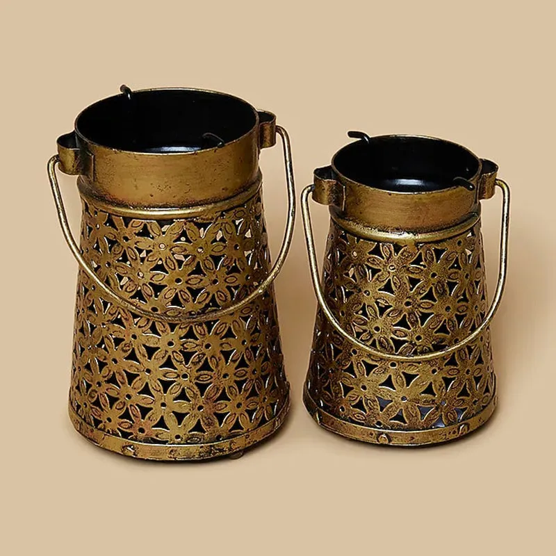Vase Carve Tea Light Holder media 1