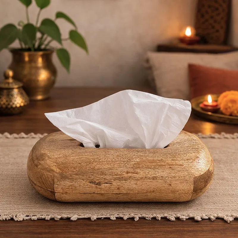 Mritya Mangowood Tissue Box media 1