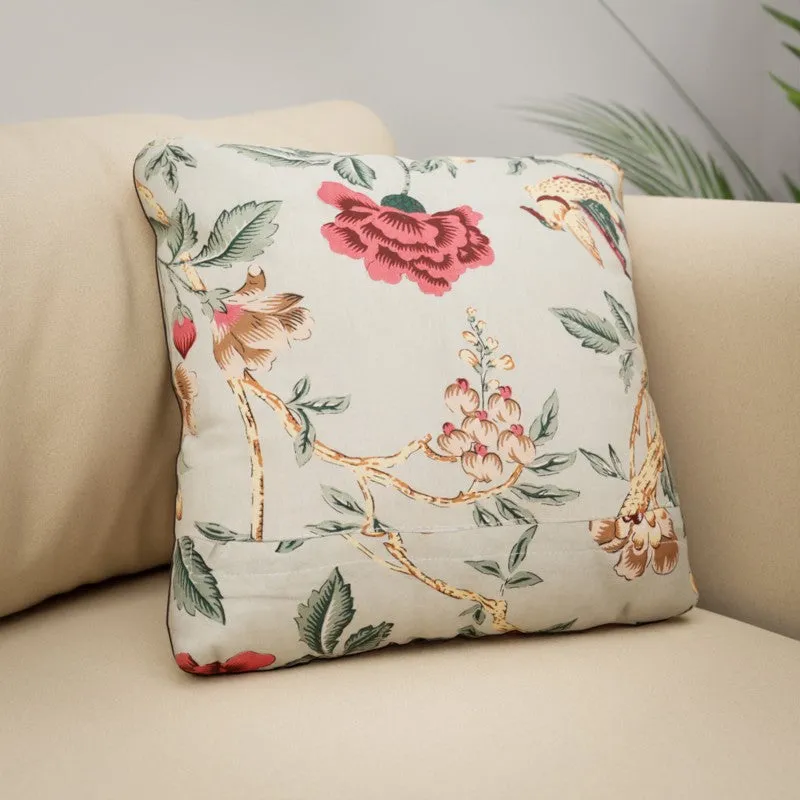 Blossom Trails Cotton Cushion Covers - Set Of Two media 3