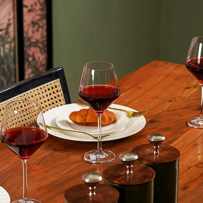 Vintage Vino Red Wine Glass (450 mL) - Set Of Four media 8