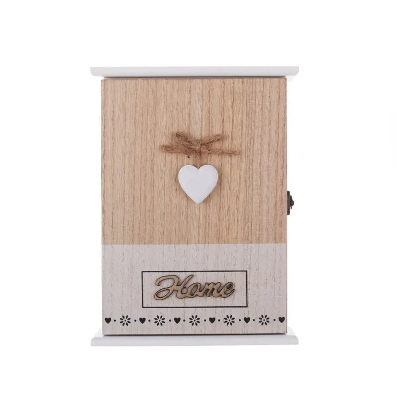 Heart Home Wooden Key Holder media 5