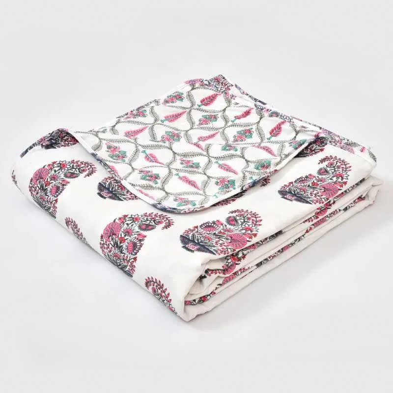 Rakshita Ethnic Printed Pink Cotton Dohar media 5
