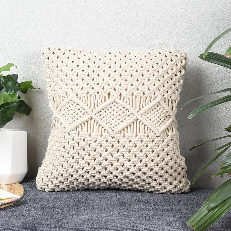 Comme Macrame Cushion Cover media 1