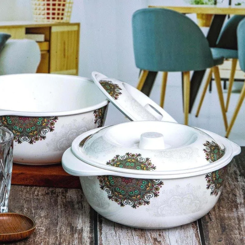 Jaren Serving Melamine Casserole (1250 mL Each) - Set Of Two media 1