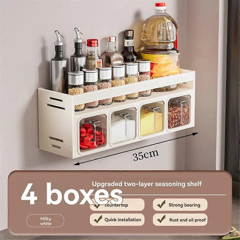 Tastix Condiment Shelf - White media 7