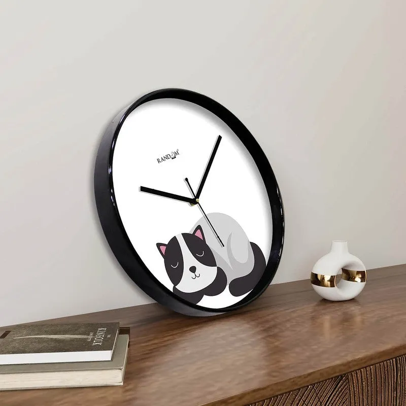 Cat Nap Time Wall Clock media 5