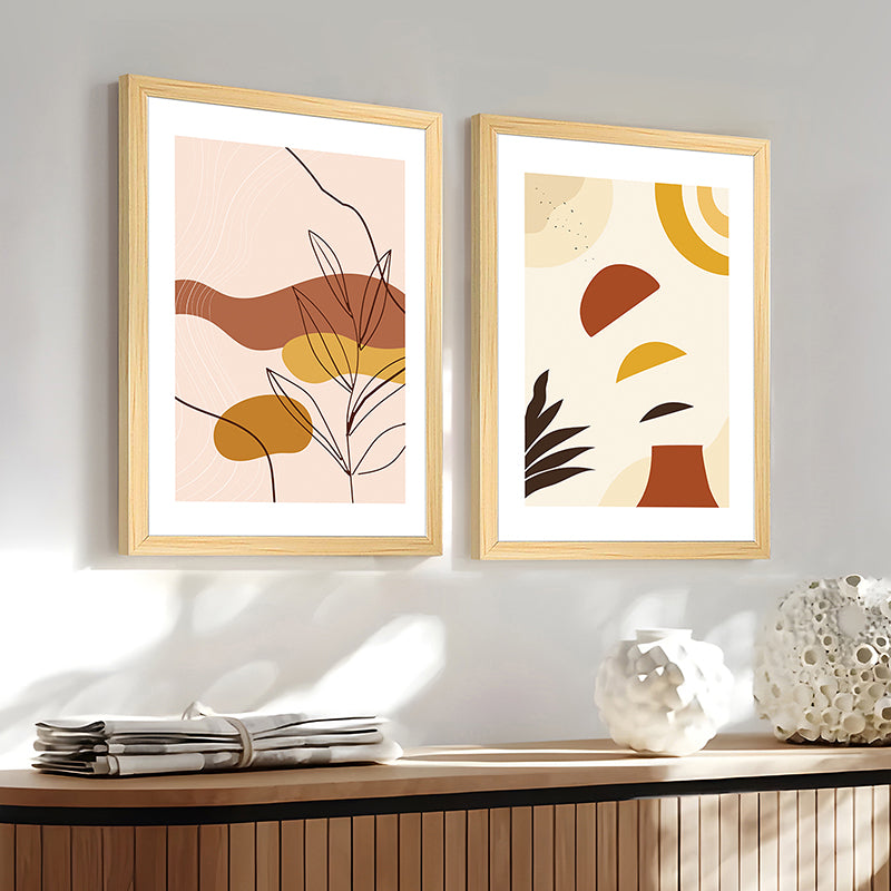 Autumn Vibrance Wall Art With Frame - Set Of Two media 6