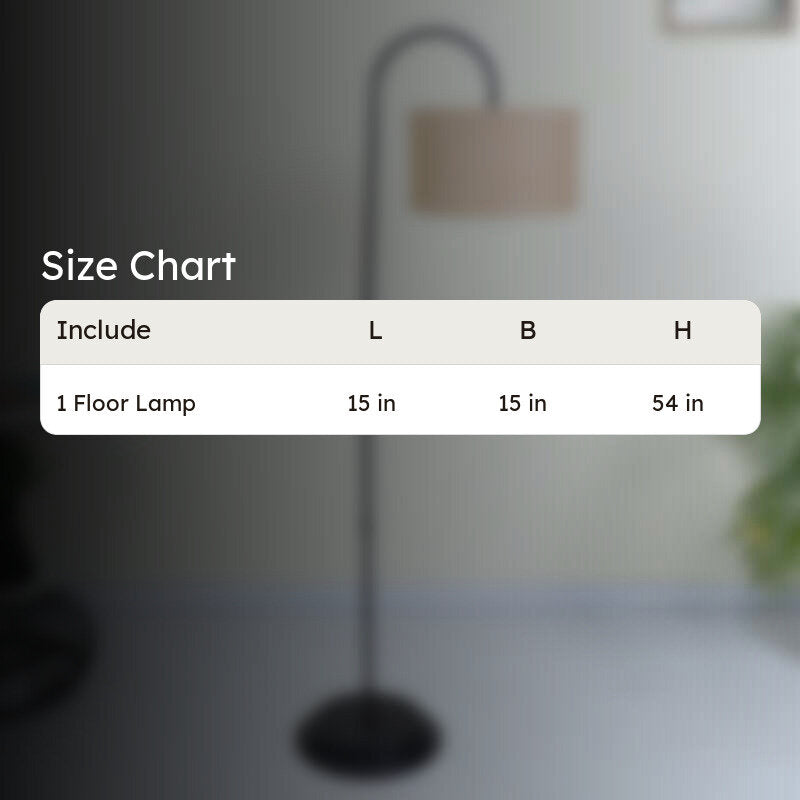Tatami Iron Arched Floor Lamp media 7