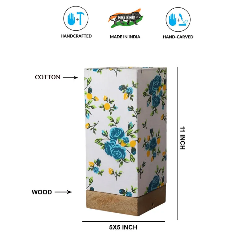 Seralya Edge Cotton Table Lamp - Multicolor media 7