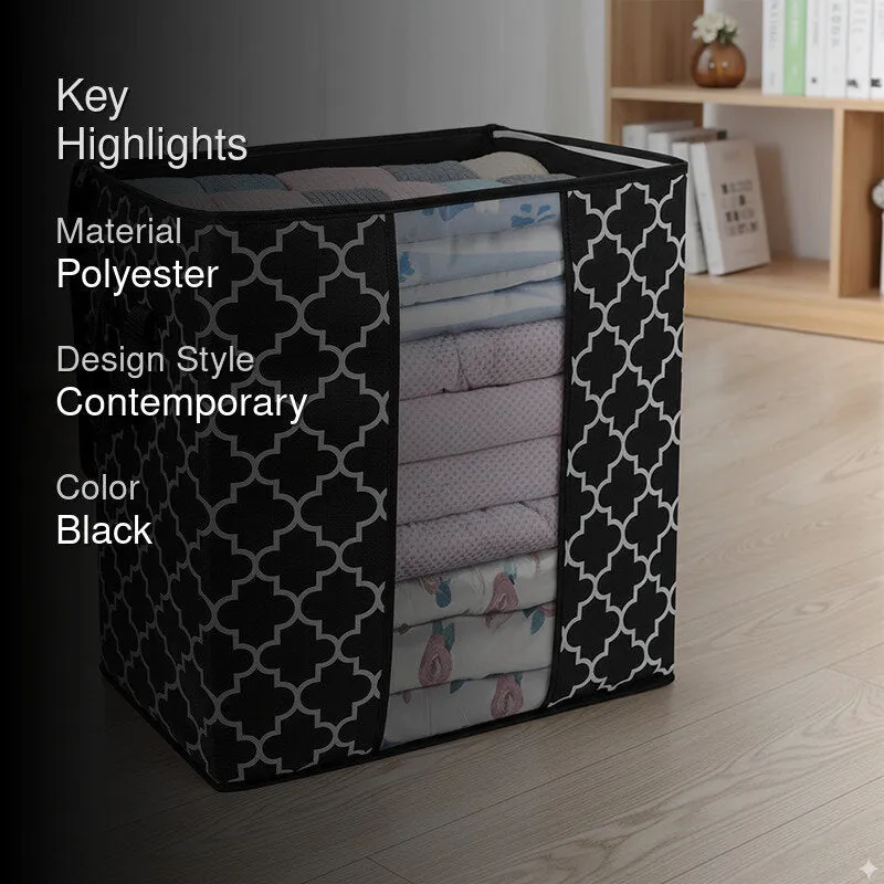 SpaceSaver Foldable Box (Black) media 2