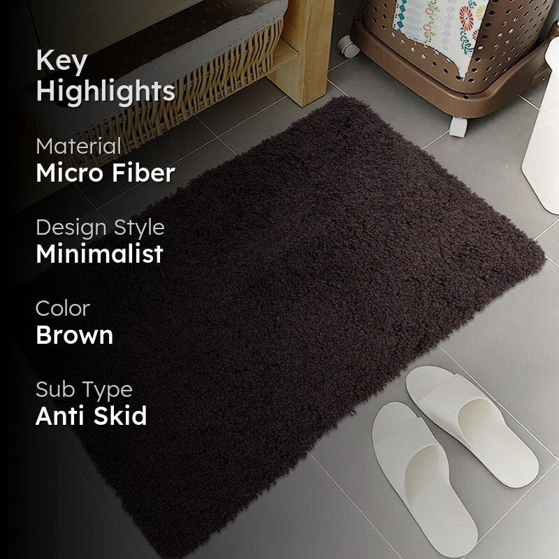 AuraPlush Antiskid Bath Mat media 2