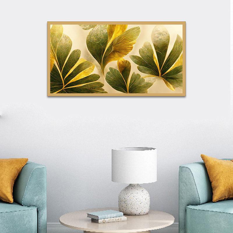 Nirma Foliage Canvas Wall Painting With Frame