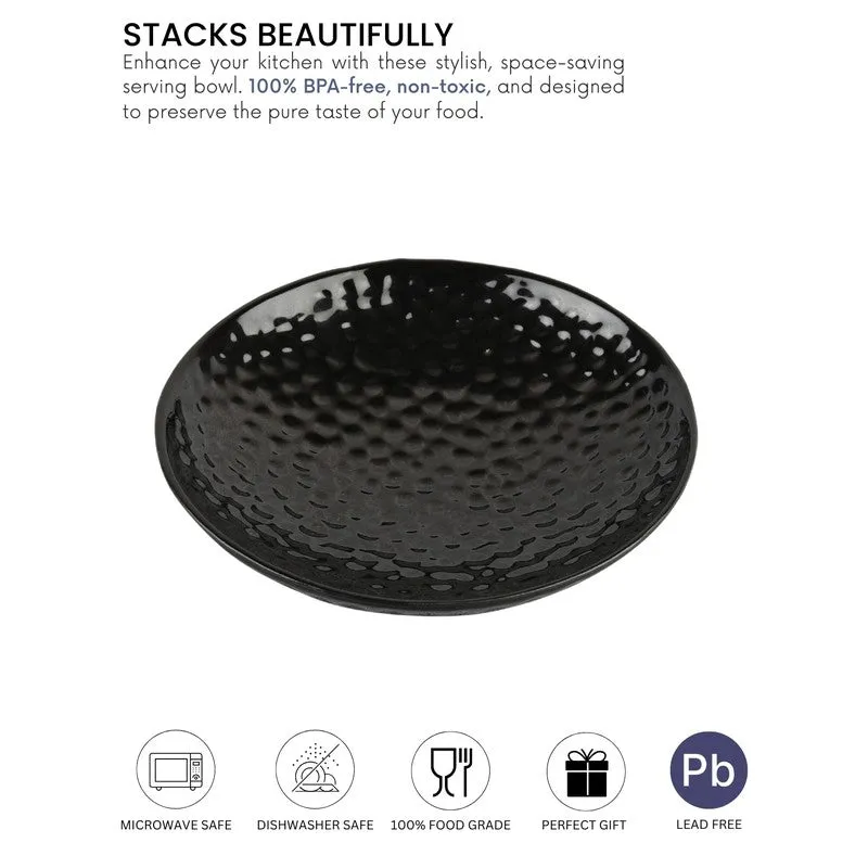 Elegant Black Ceramic Serving Platter media 5
