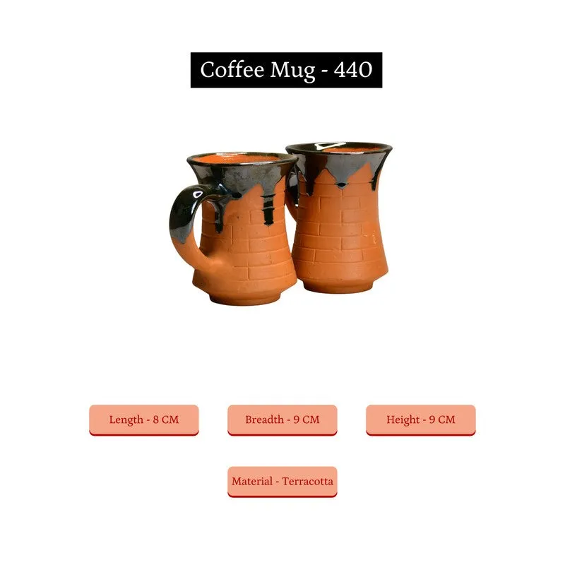 Ember Terracotta Coffee Mug (440 mL Each) - Set Of Two media 9