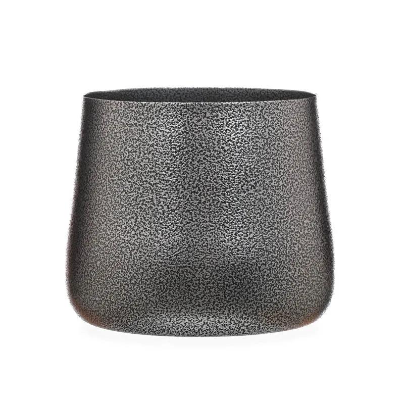 Nita Handcrafted Planter - Silver - 10