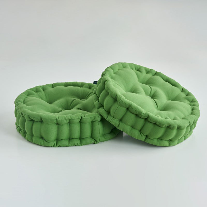 Aidan Floor Cushion (Light Green) - Set Of Two media 2
