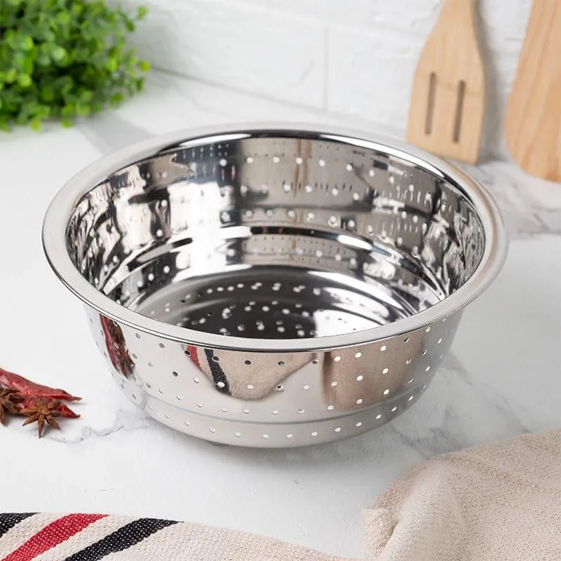 Drizzle Drain Stainless Steel Strainer - 28 CM media 1