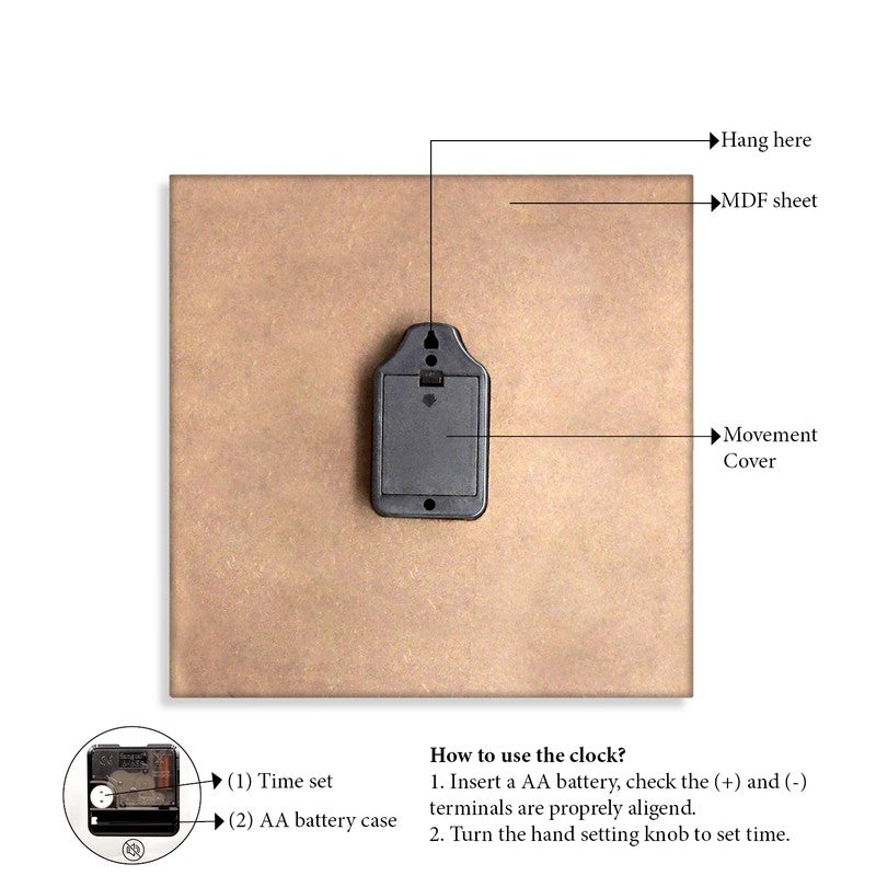 Quivra Analog Wall Clock - White media 7