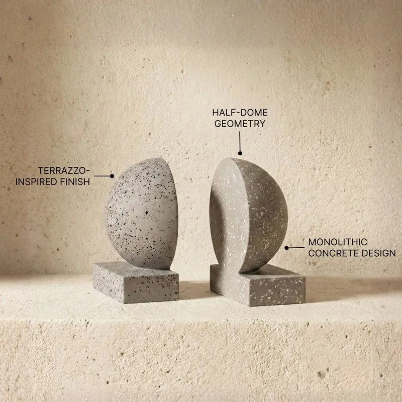 Fig Living Dual Spirit Ceramic Book End - Set Of Two media 6
