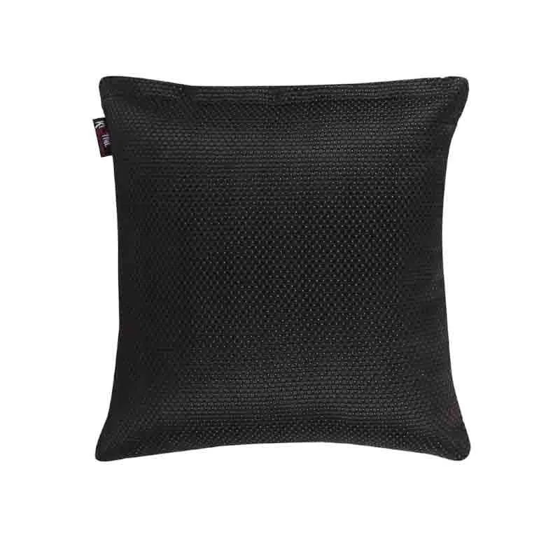 Minimalist Dotted Black Cushion Cover - Set Of Five media 3