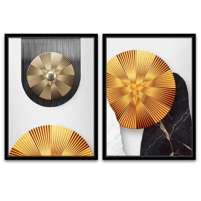Shirley Abstract Wall Art - Set Of Two media 3
