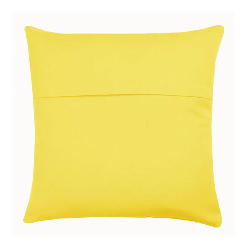 Whisper Weave Cushion Cover (Yellow) - Set Of Five media 3