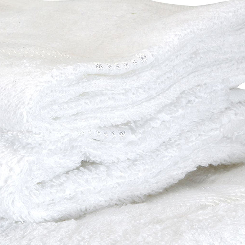 Eva Quick Dry Towel Combo (White) - Three Piece Set media 4