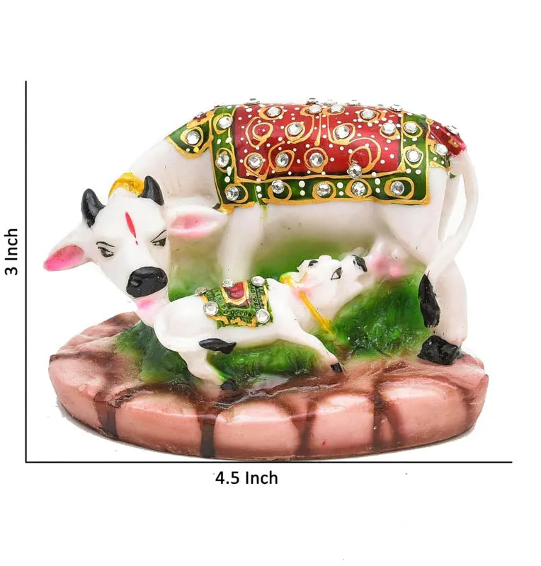 Tender Moo-ments Painted Polyresin Show Piece media 5