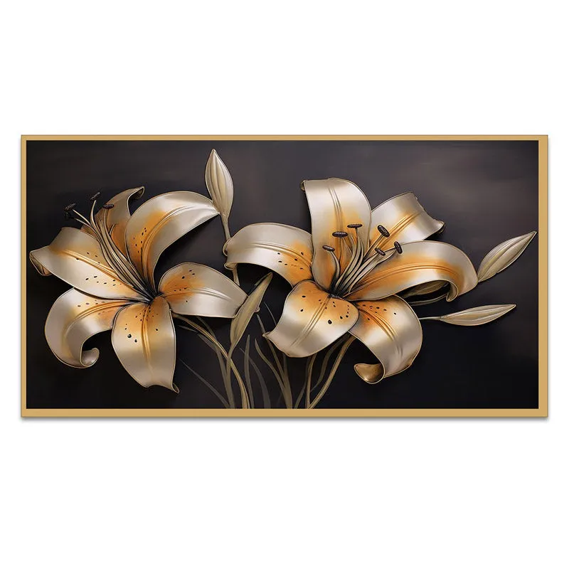 Lyssa Lily Floral Canvas Wall Painting media 4