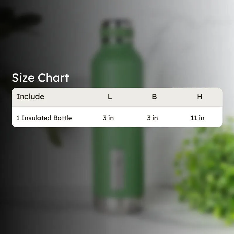 Bristo Sip Hot & Cold Thermos Water Bottle (Green) - 750 mL media 5