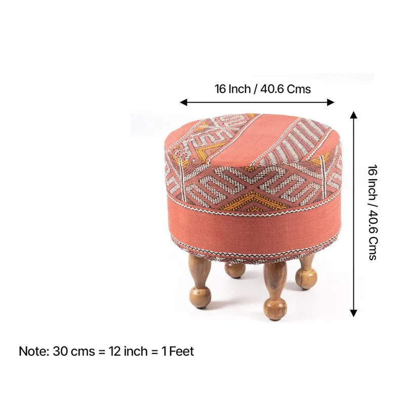 Hverix Acacia Wooden Ottomans media 10