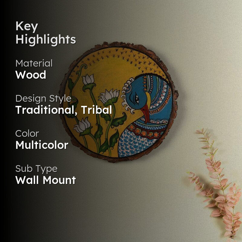 Ethnic Mayoor Wall Art media 2
