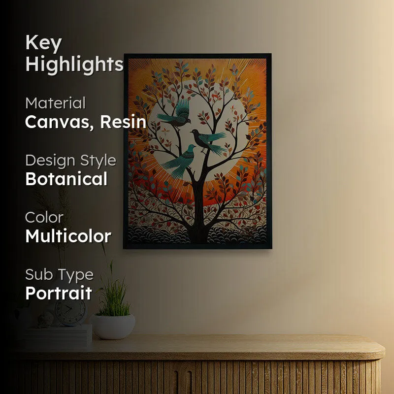 Bird Bezona Canvas Wall Art media 2