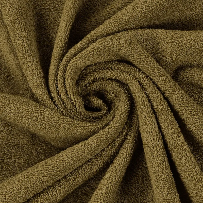 Monte Carlo Dry Nest Pure Cotton Bath Towel - Olive Green media 8