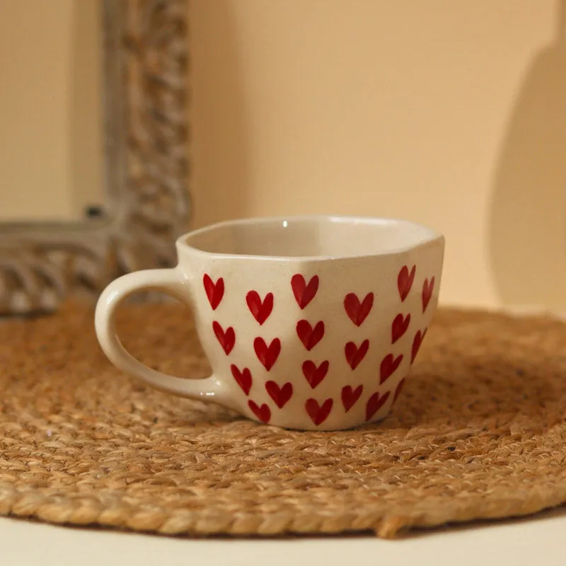 Walda Ceramic Coffee Mug (250 mL Each) - Set of Six media 4