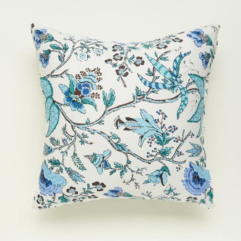 Lushlie Blooms Cushion Cover (Blue) - Set Of Two media 3
