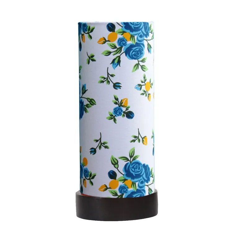 Alba Mirza Tower Wooden Table Lamp - Multicolor media 4