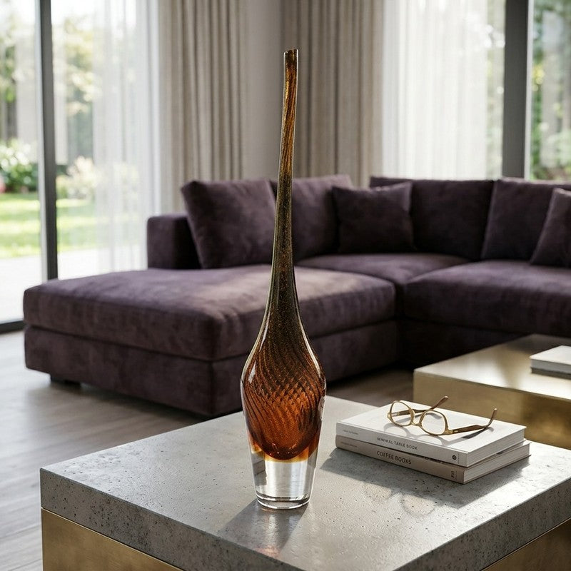 Dravelle Gradient Crystal Glass Showpiece