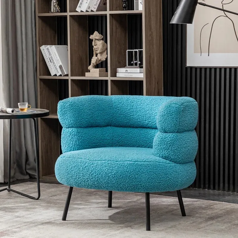 Clive Accent Chair - Blue media 1