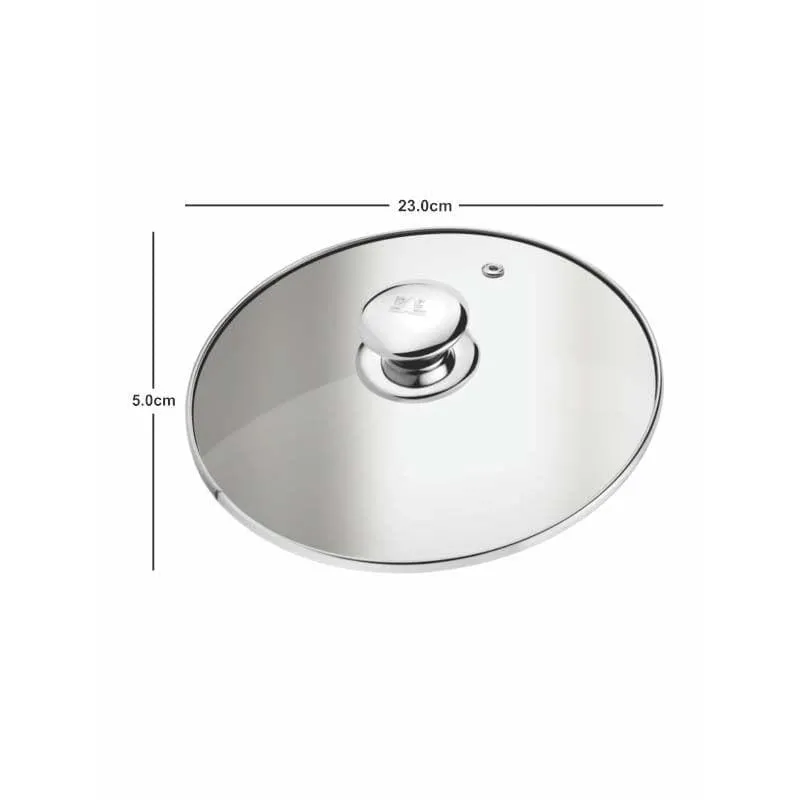 Elegachia Induction Safe Frying Pan With Lid - 2000 mL media 6